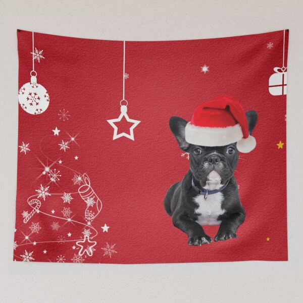 Item preview, French Bulldog Christmas  designed and sold by FunShirtDesigns.