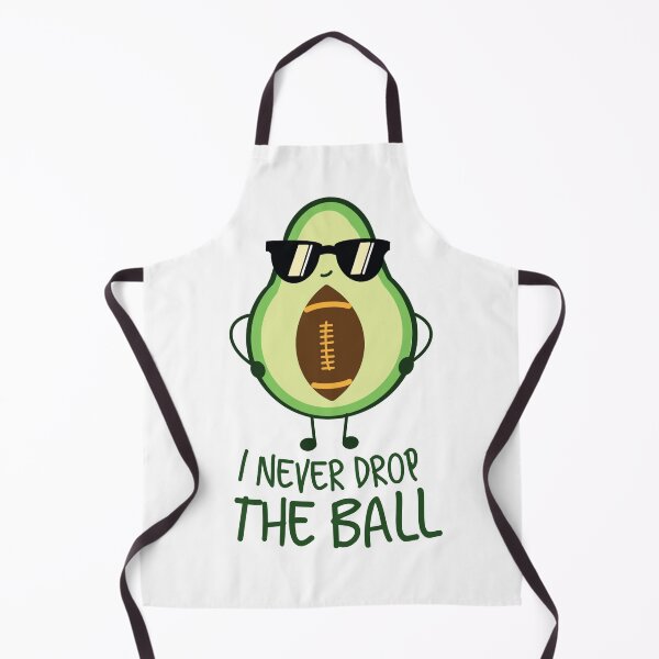 Item preview, Funny Kawaii Avocado Football Pun  designed and sold by champagnemoment.