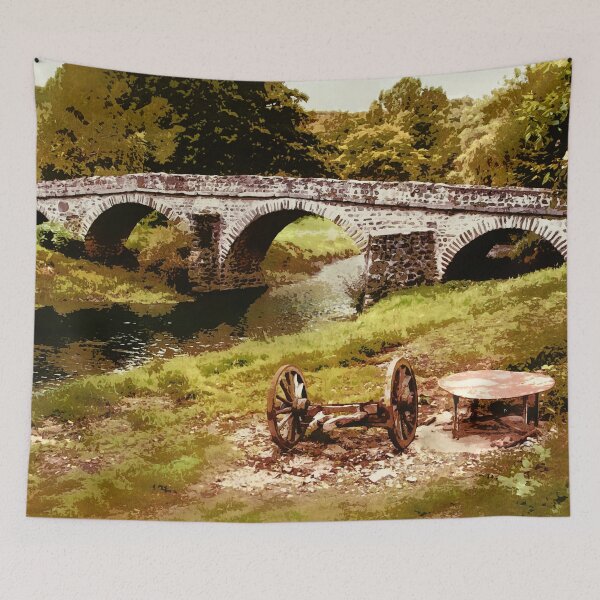 Item preview, Old Stone Bridge in France designed and sold by Menega  Sabidussi.