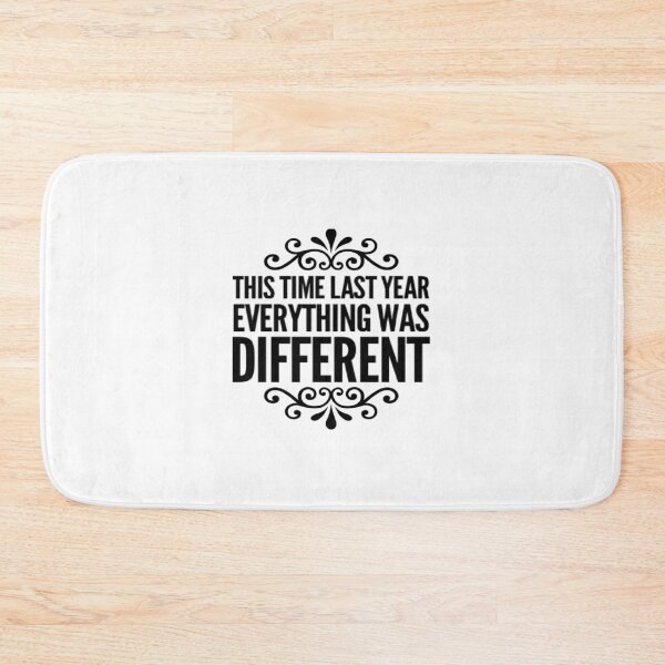 Item preview, This Time Last Year Everything Was Different designed and sold by Cubiches.
