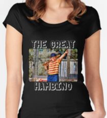 the great hambino - the sandlot Women's Fitted Scoop T-Shirt