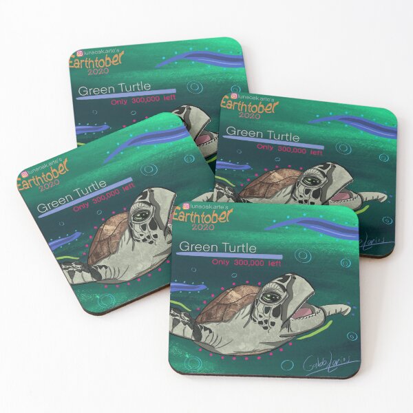 Item preview, Green Turtle designed and sold by -lunaoak.