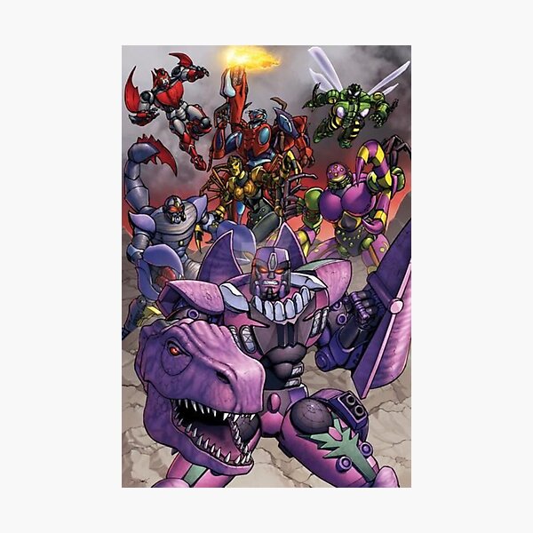 Predacons - Beast Wars Transformers Photographic Print