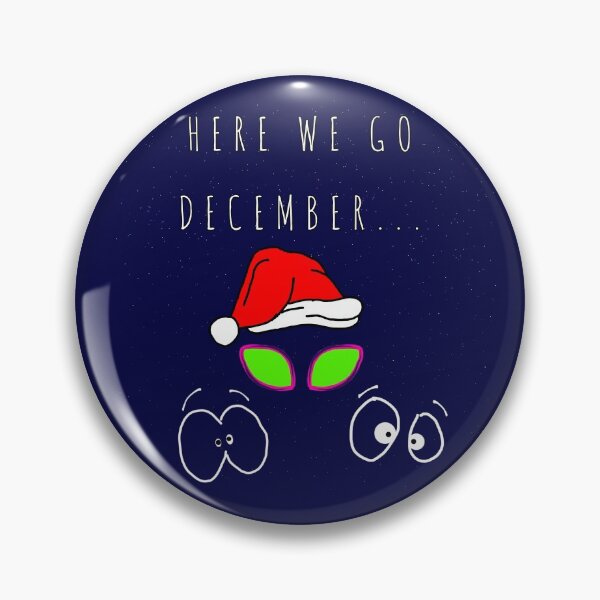 Item preview, Here We Go December... - Blue designed and sold by DrawingDreaming.