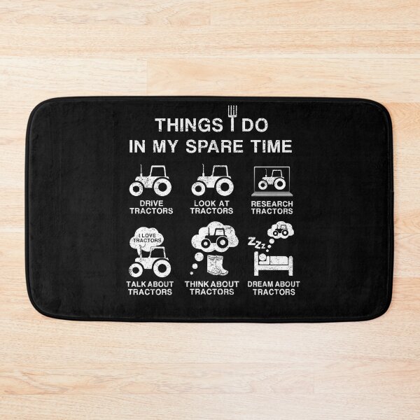 Item preview, THINGS I DO IN MY SPARE TIME FUNNY TRACTOR  DRIVER FARMERS LOVERS GIFT  designed and sold by pedrored369.