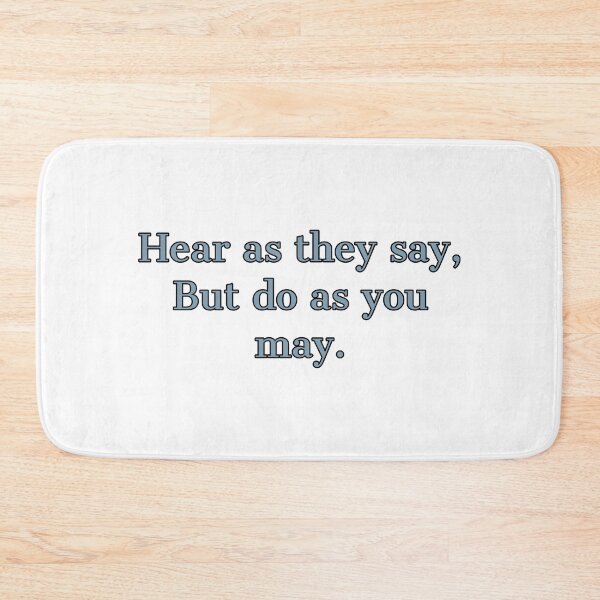 Item preview, Do as you may designed and sold by sampledeesigns.
