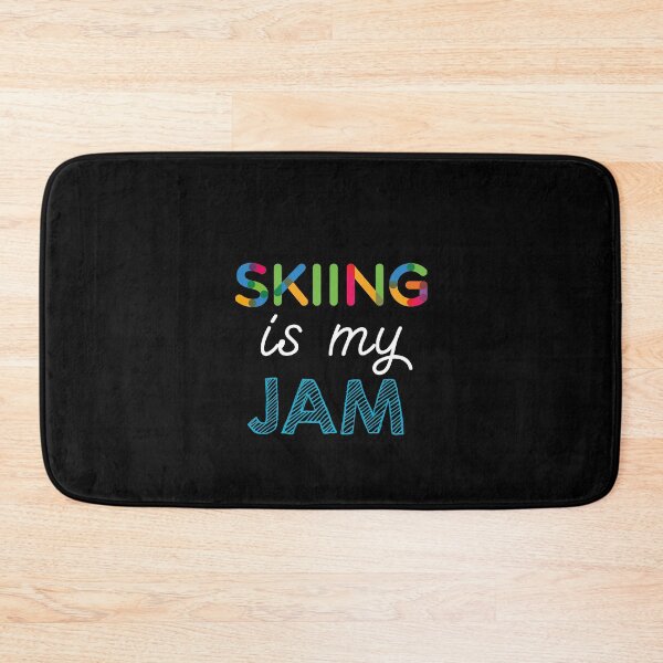 Item preview, Skiing is my Jam. Funny Skiing Design designed and sold by Custom365.