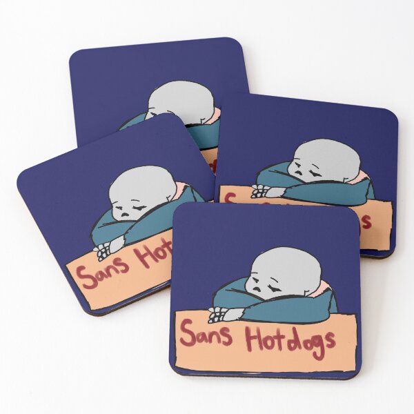Item preview, Sans and His Hot Dogs Undertale Art designed and sold by Charlie Draws.