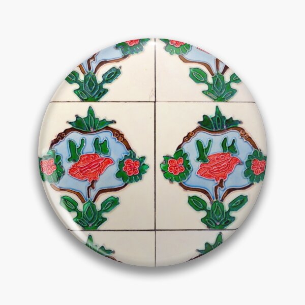 Item preview, Antique Floral Pattern Wall Tile Penang designed and sold by Kevin Miller Photography.