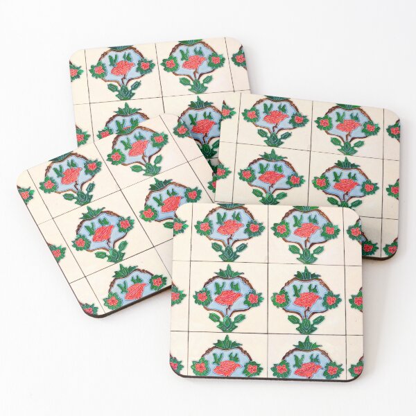 Item preview, Antique Floral Pattern Wall Tile Penang designed and sold by Kevin Miller Photography.
