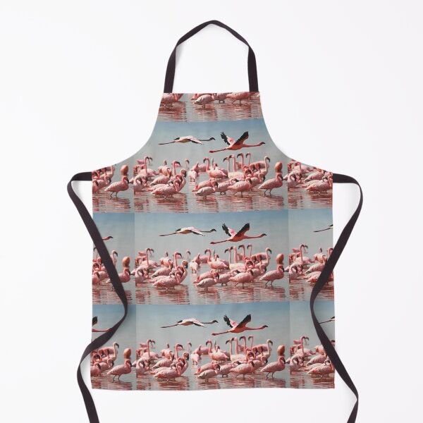 Item preview, Fly Past, Lesser Flamingos, Lake Nakuru, Kenya designed and sold by Carole-Anne.