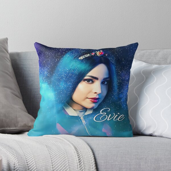 Evie Blue Princess - Descendants 3  Throw Pillow