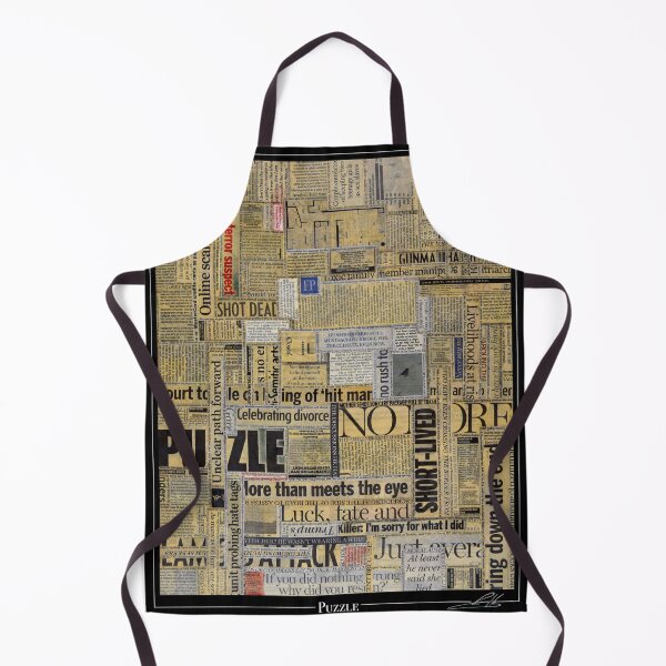 Item preview, Puzzle - a Collage of Newspaper clippings. designed and sold by Robert Link.
