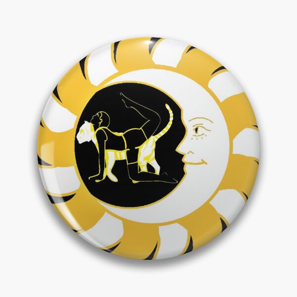 Item preview,  Tiger Yoga Pose With Sun And Moon designed and sold by TeesFashion.