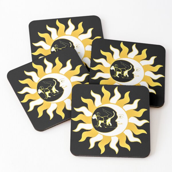 Item preview,  Tiger Yoga Pose With Sun And Moon designed and sold by TeesFashion.