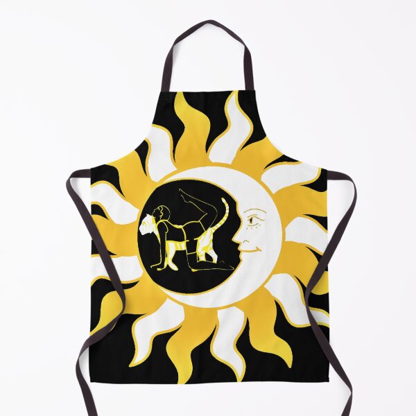 Item preview, Tiger Yoga Pose With Sun And Moon designed and sold by TeesFashion.
