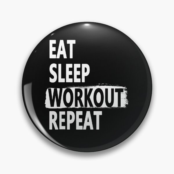Item preview, Eat Sleep Workout Repeat designed and sold by Original Cheddar.