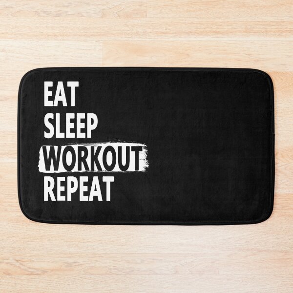 Item preview, Eat Sleep Workout Repeat designed and sold by Original Cheddar.