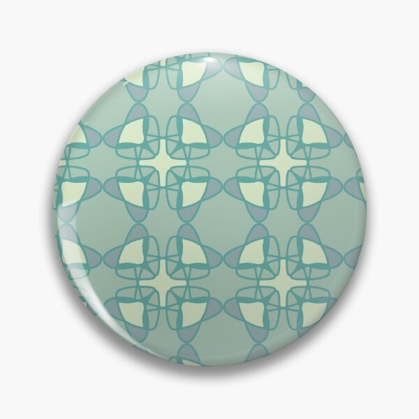 Artikelvorschau, blue turquoise aqua menthe vintage floral interior seamless background entworfen und verkauft von GoArdWork.