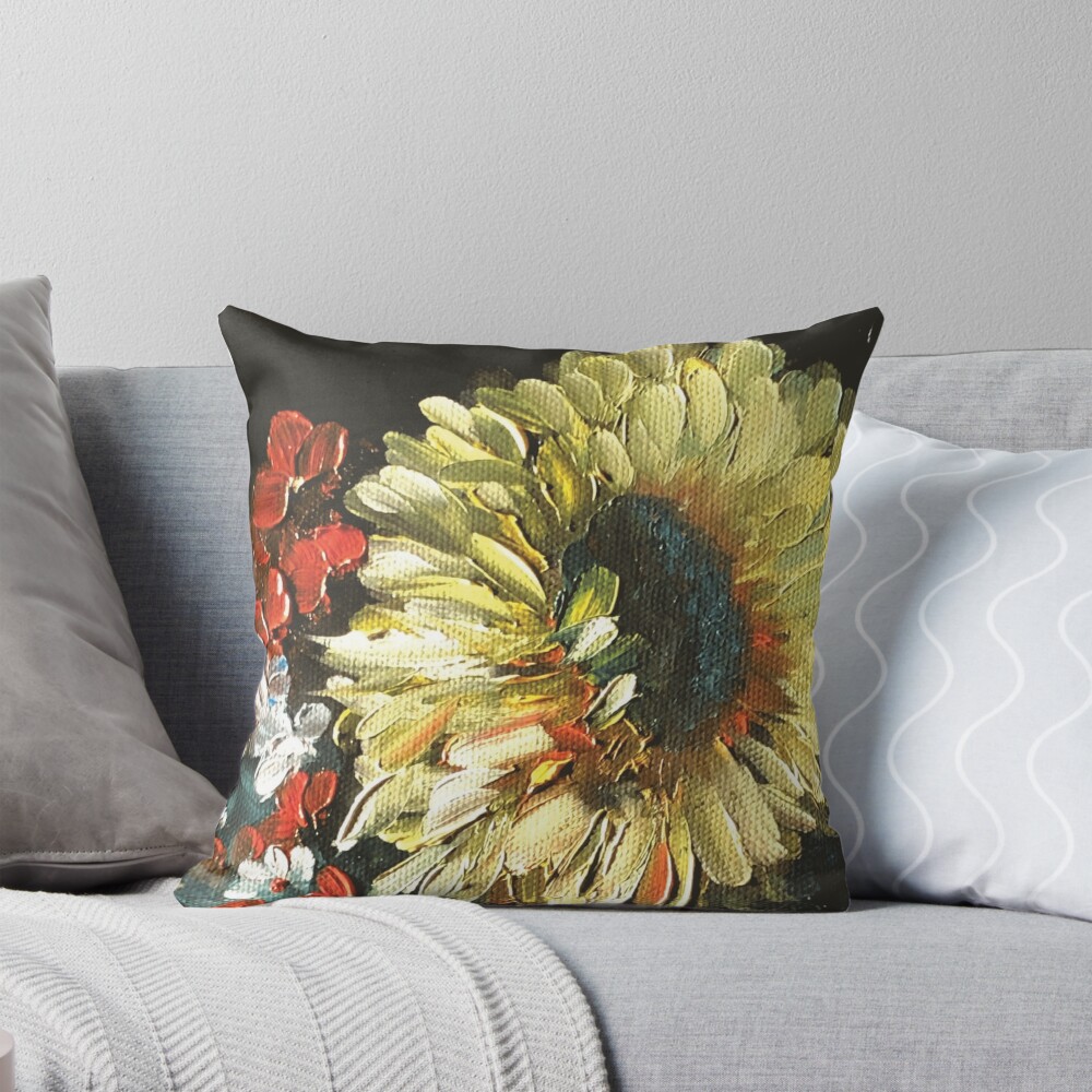 Item preview, Throw Pillow designed and sold by artbydelfineart.