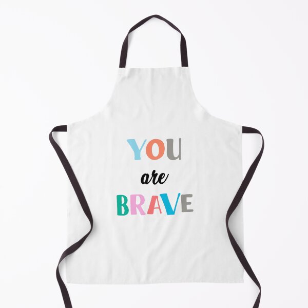 Item preview, You Are Brave Quote Art Design Inspirational Moti designed and sold by vividpixelusa.
