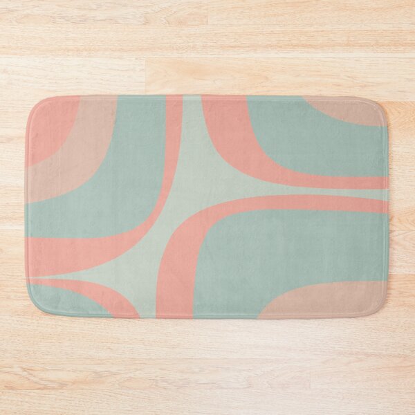 Aperçu de l'œuvre Retro Groove Menthe Blush créée et vendue par kierkegaard.