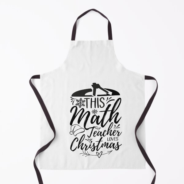 Item preview, This Math Teacher Loves Christmas designed and sold by buzz1days.