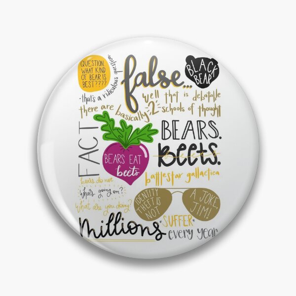 Item preview, Bears, Beets, Battlestar Galactica The Office Script designed and sold by pdaniels.