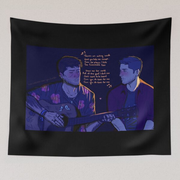 Item preview, destiel musician au designed and sold by caswatchesoveru.