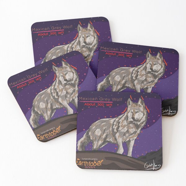 Item preview, Mexican Grey Wolf designed and sold by -lunaoak.