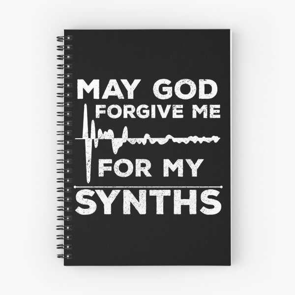 Item preview, MAY GOD FORGIVE ME MY SYNTHS designed and sold by noahs-shop.
