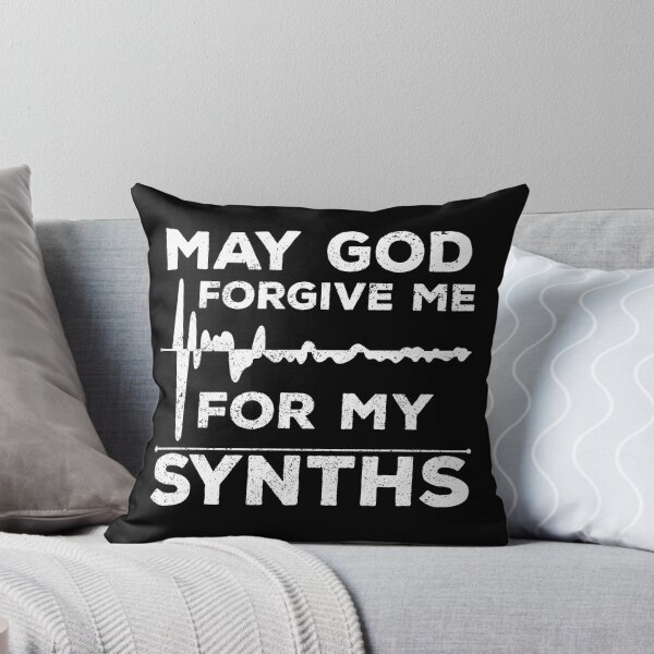 Item preview, MAY GOD FORGIVE ME MY SYNTHS designed and sold by noahs-shop.