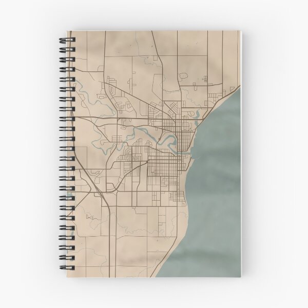 Item preview, Manitowoc Sepia Map designed and sold by CPTVDesign.