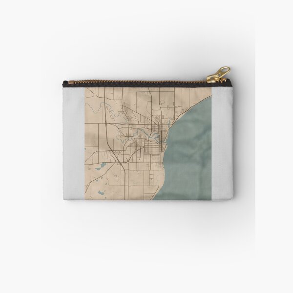 Item preview, Manitowoc Sepia Map designed and sold by CPTVDesign.