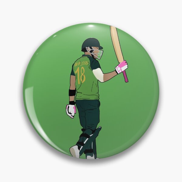 Item preview, Faf du Plessis designed and sold by HitFor6.
