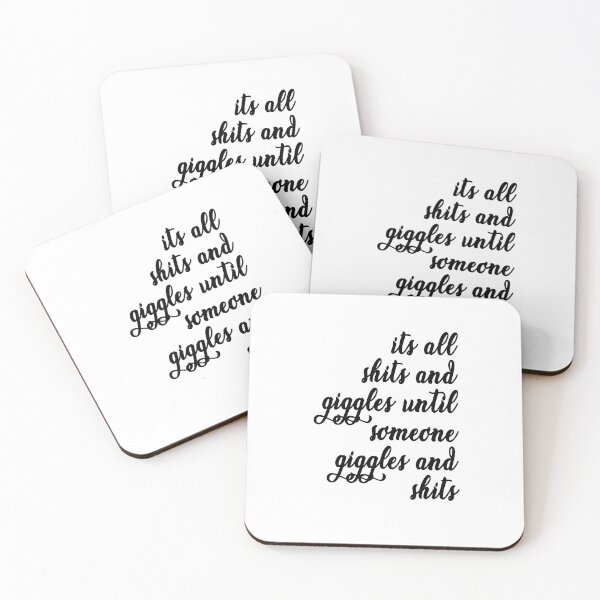 Item preview, Its All Shits And Giggles Quote Art Design Inspir designed and sold by vividpixelusa.