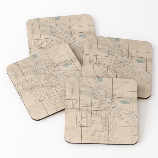 Item preview, Grand Forks Sepia Map designed and sold by CPTVDesign.