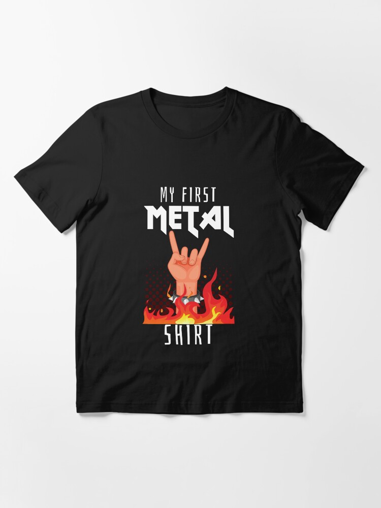 my first metal t shirt