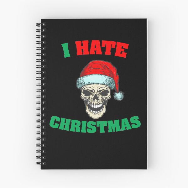 Item preview, i hate christmas skull smile designed and sold by Sherri98.