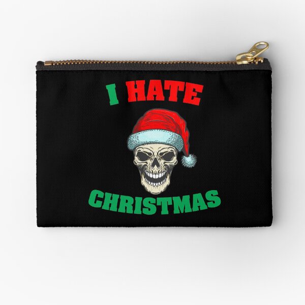 Item preview, i hate christmas skull smile designed and sold by Sherri98.