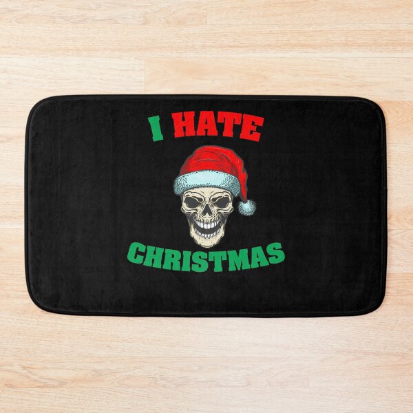 Item preview, i hate christmas skull smile designed and sold by Sherri98.