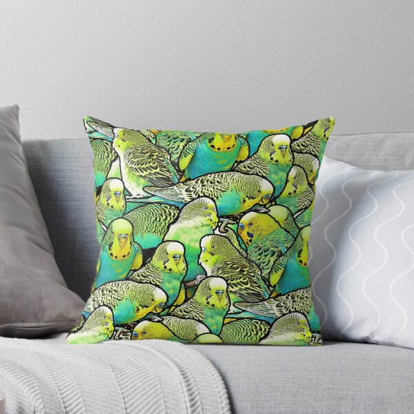 Item preview, Budgie Pattern designed and sold by Alienphysique.