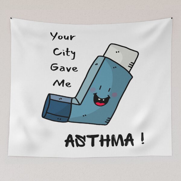 Item preview, Your City Gave Me Asthma designed and sold by RoaaMagic.