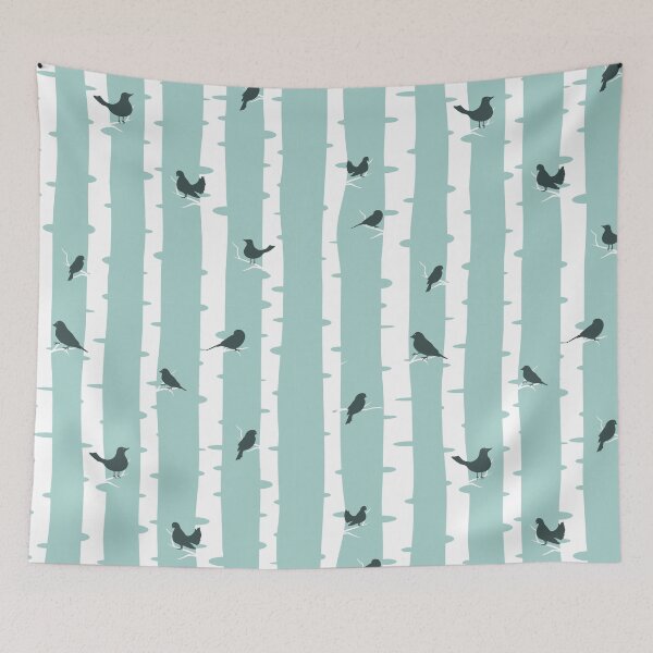 Item preview, Forest of Birds Pattern designed and sold by MvuuStudio.