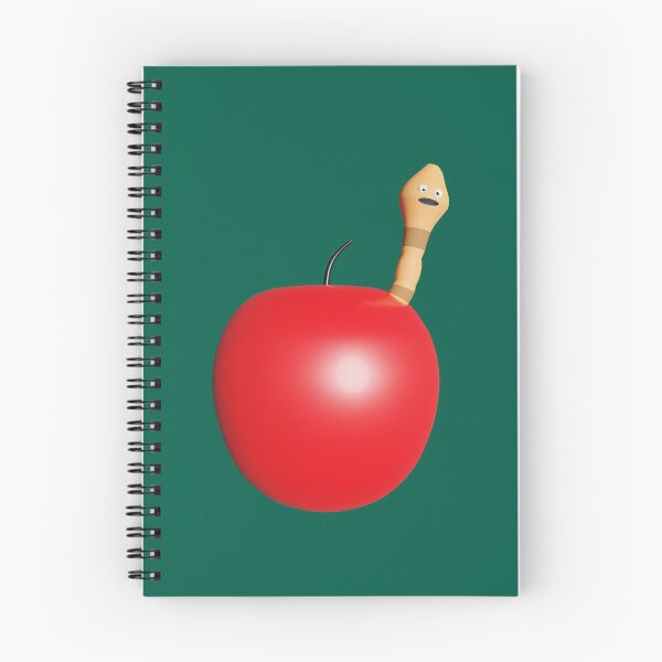 Item preview, Worm in an Apple Teacher Gift designed and sold by bradm50.
