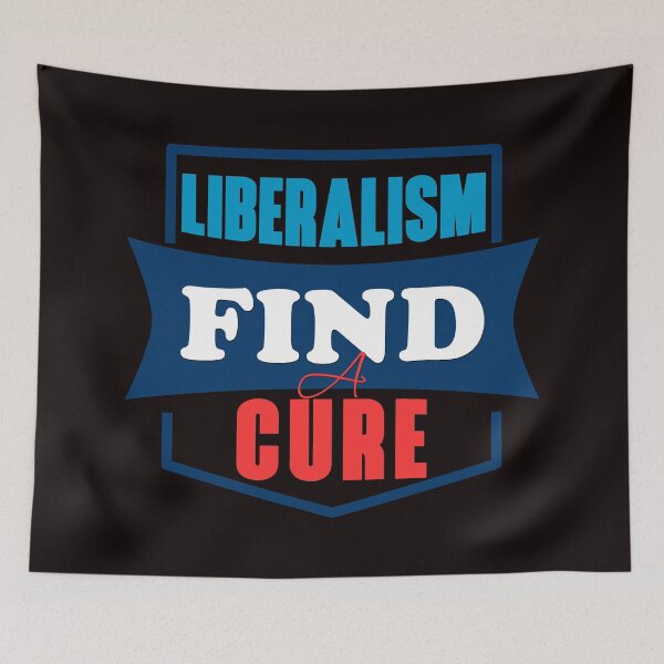 Item preview, Liberalism Find A Cure - Cool Clean Text Effects Gift Trend Ideas designed and sold by leo121687.