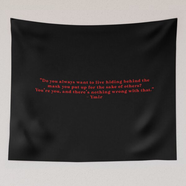 Item preview, Ymir - Quote designed and sold by Epicanimequotes.
