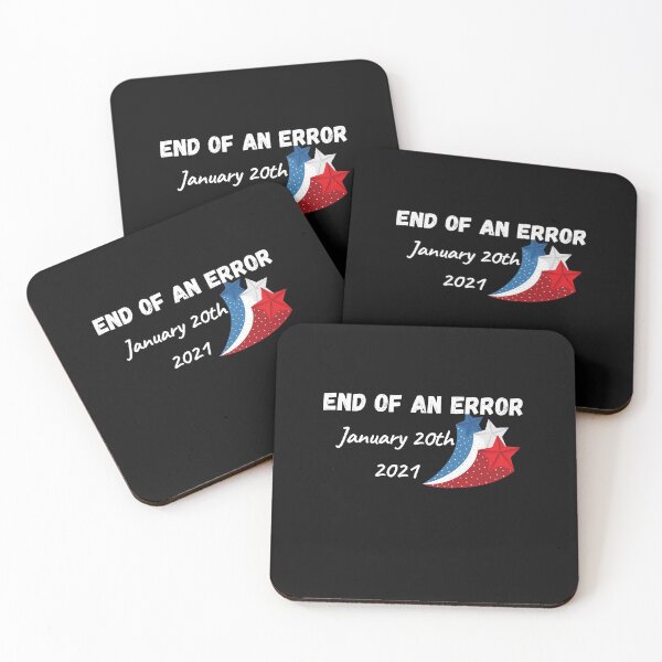 Item preview, End of an error 20th January 2021  designed and sold by Arlooz Tees.