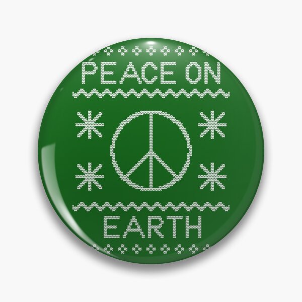 Item preview, Peace on Earth Green Ugly Christmas Sweater designed and sold by sarahrinouye.