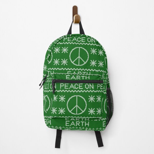 Item preview, Peace on Earth Green Ugly Christmas Sweater designed and sold by sarahrinouye.